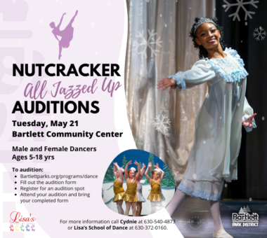 Nutcracker All Jazzed up Auditions May 21