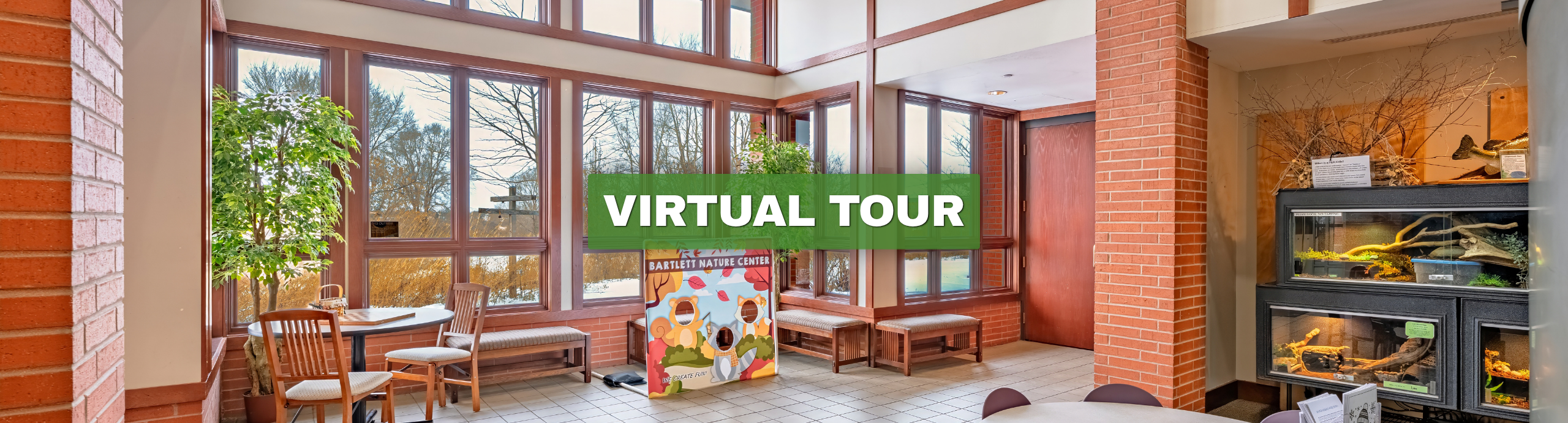 Take a virtual tour of Bartlett Nature Center